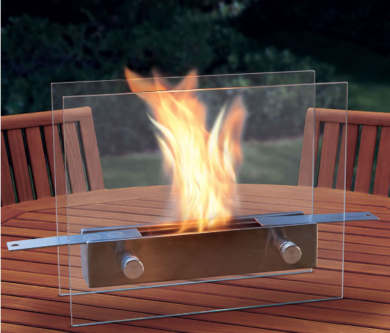 The Portable Tabletop Fireplace